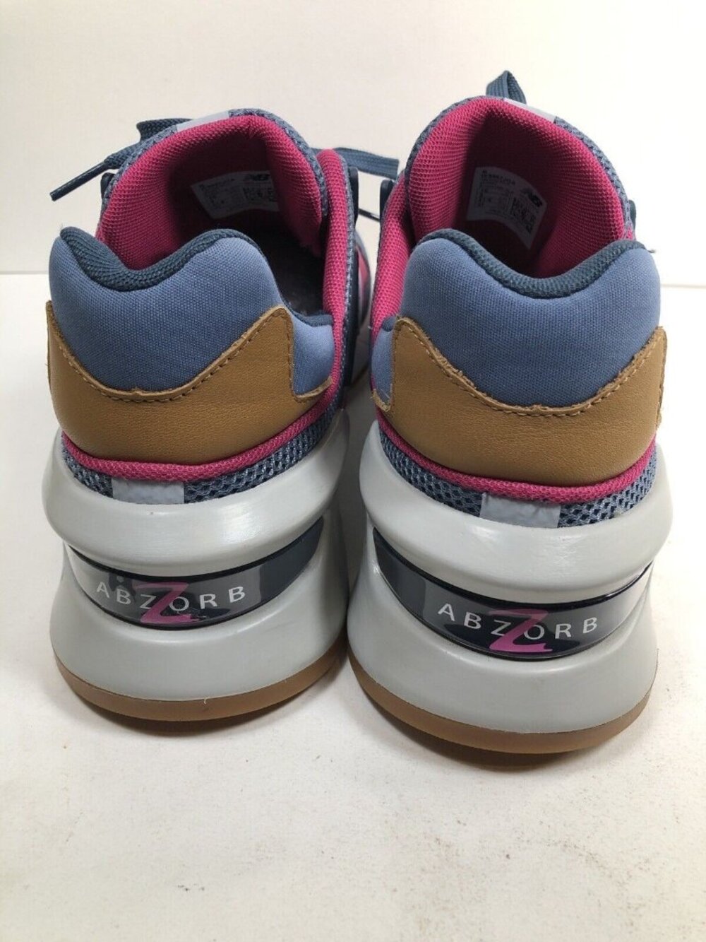 Size 10 Women New Balance 997S WS997JGA Navy, Magenta, grey, camel - Picture 4 of 11